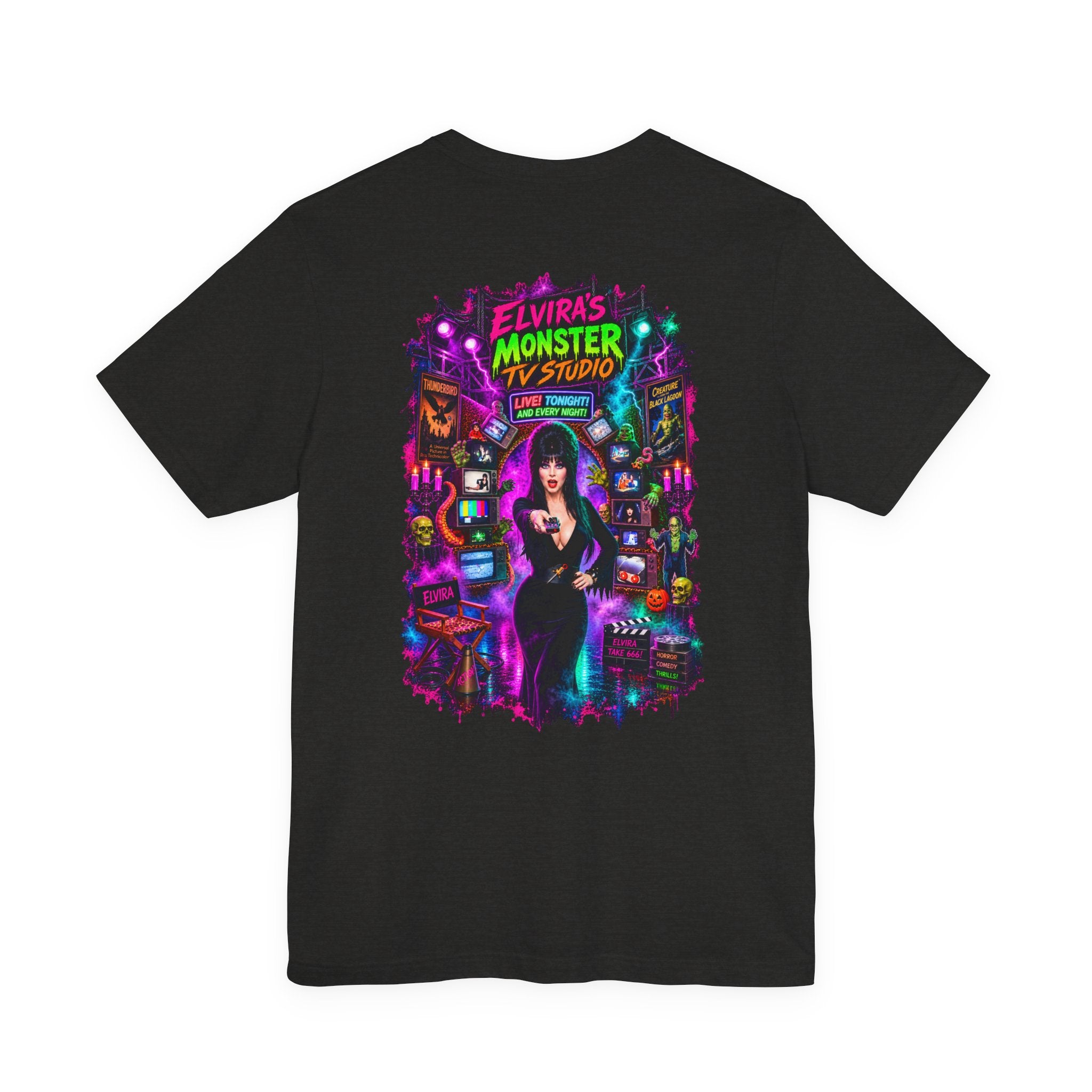 Elvira — Monster TV Studio T-Shirt
