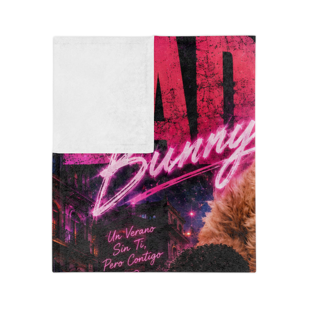 Bad Bunny — Neon Verano Blanket
