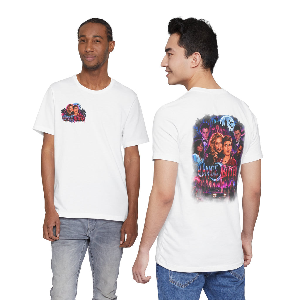 Once Bitten — Neon Fangs & Palm Trees | T-Shirt