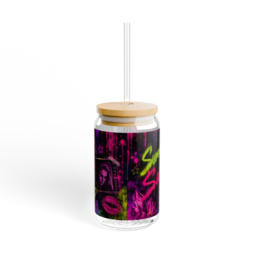 Lana Del Rey — Summertime Sadness Electric Graffiti 16oz Glass Can