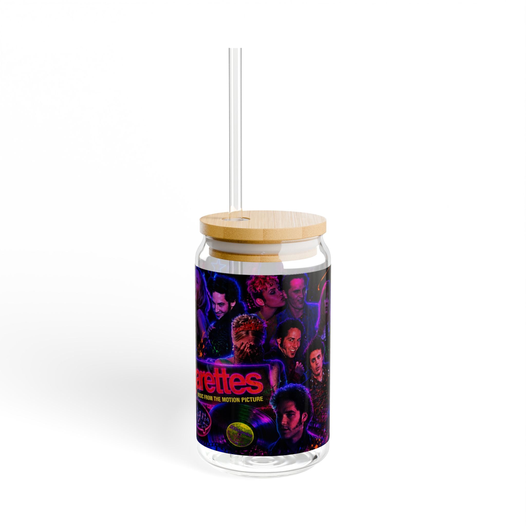 200 Cigarettes — Retro Neon 16oz Glass Can