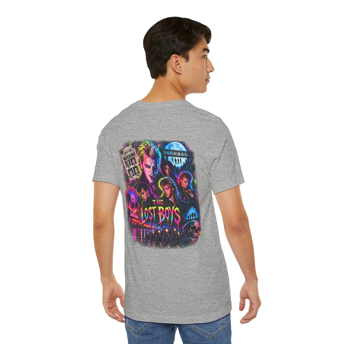 The Lost Boys  — Neon Fangs & Leather | T-Shirt