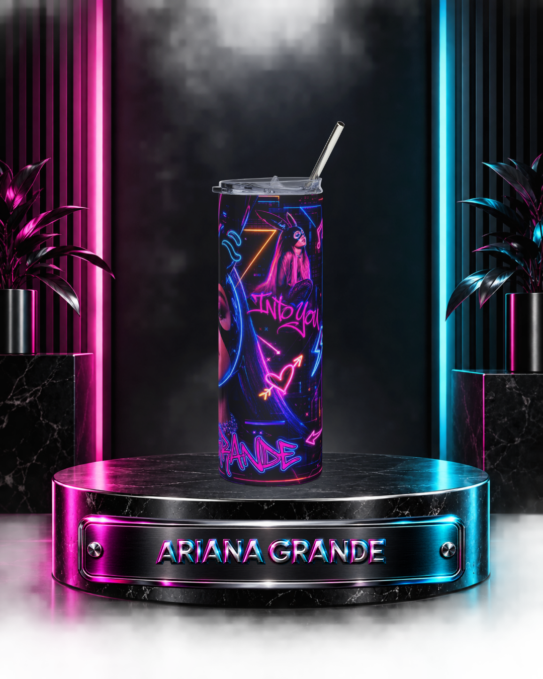 Ariana Grande — Dangerous Woman Neon | 20oz Tumbler