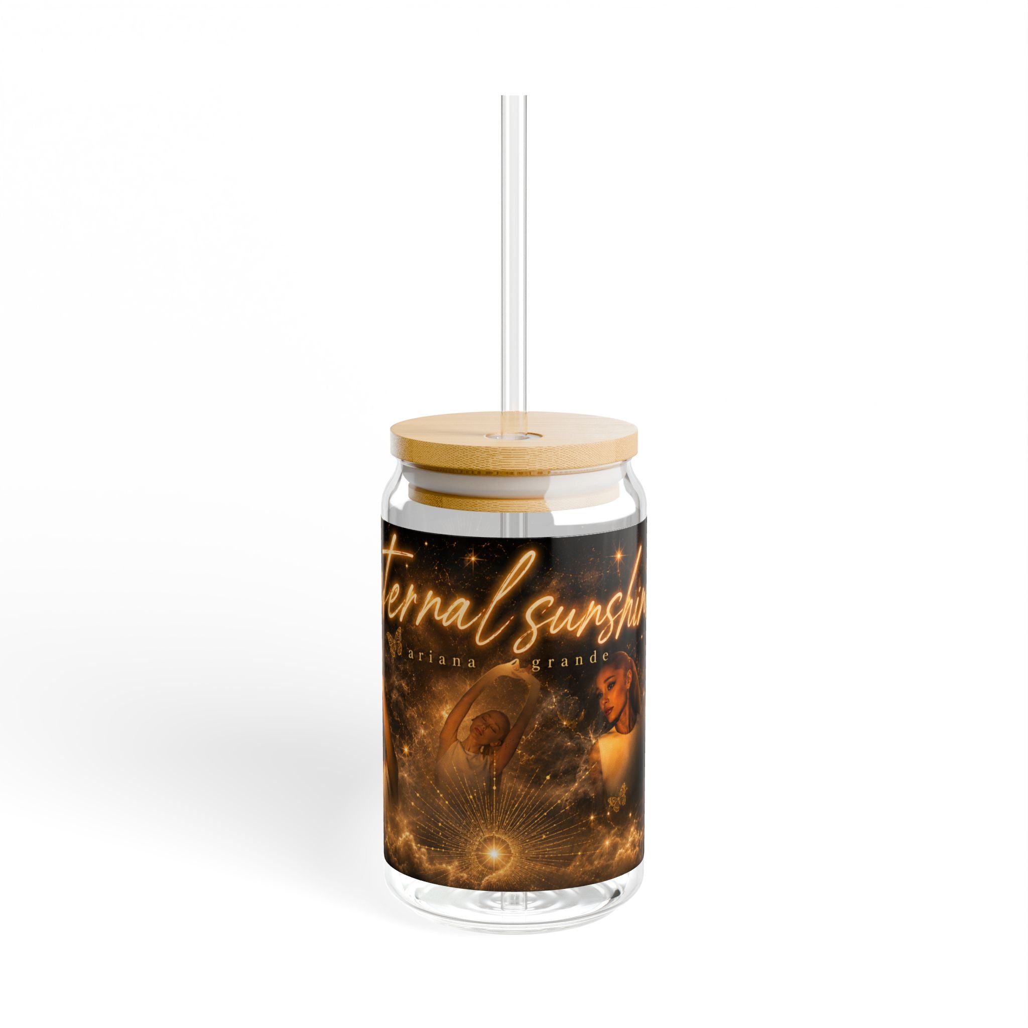 Ariana Grande — Gold Eternal Sunshine 16oz Glass Can