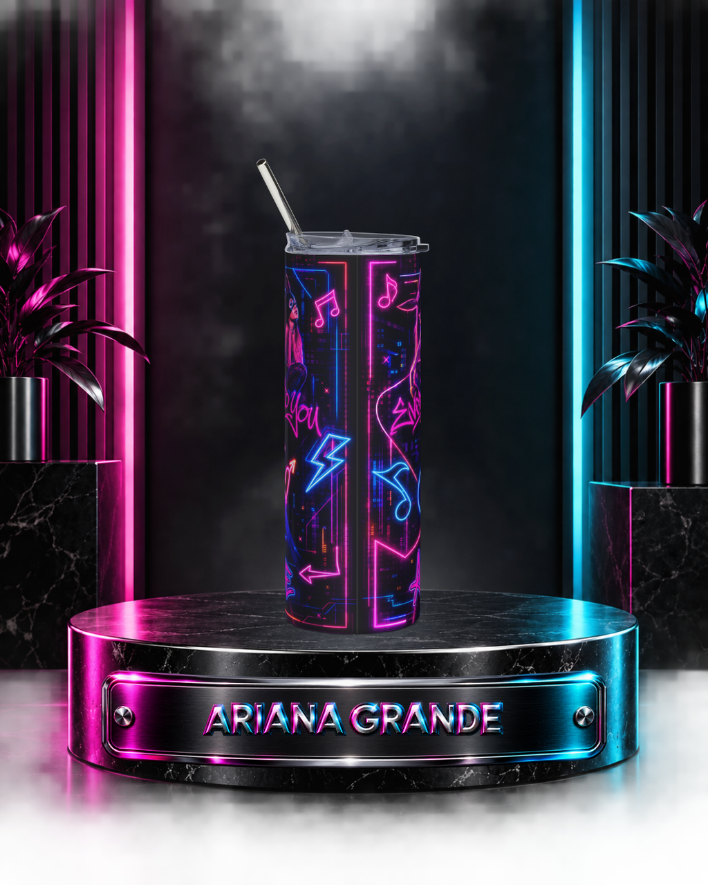 Ariana Grande — Dangerous Woman Neon | 20oz Tumbler