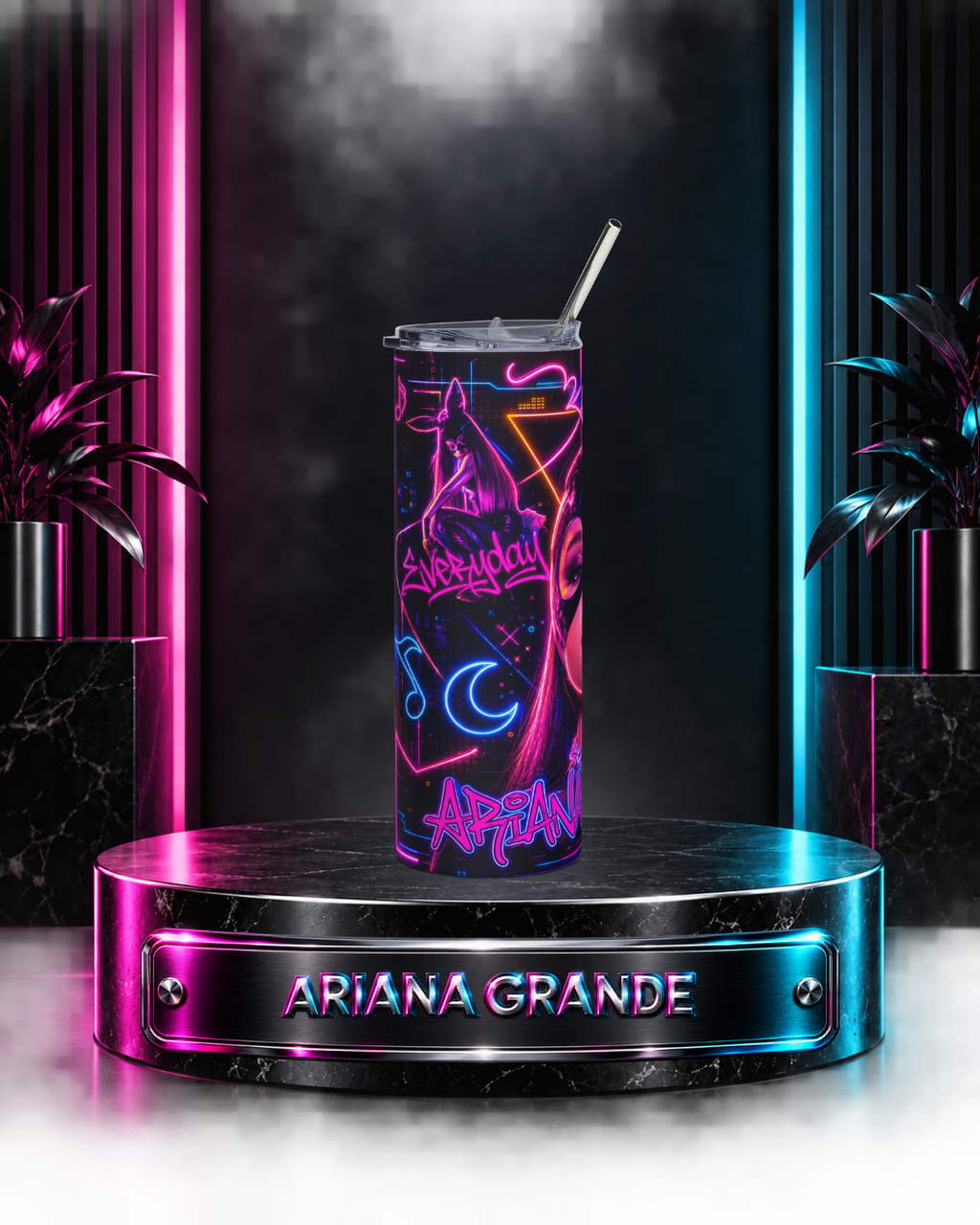 Ariana Grande — Dangerous Woman Neon | 20oz Tumbler