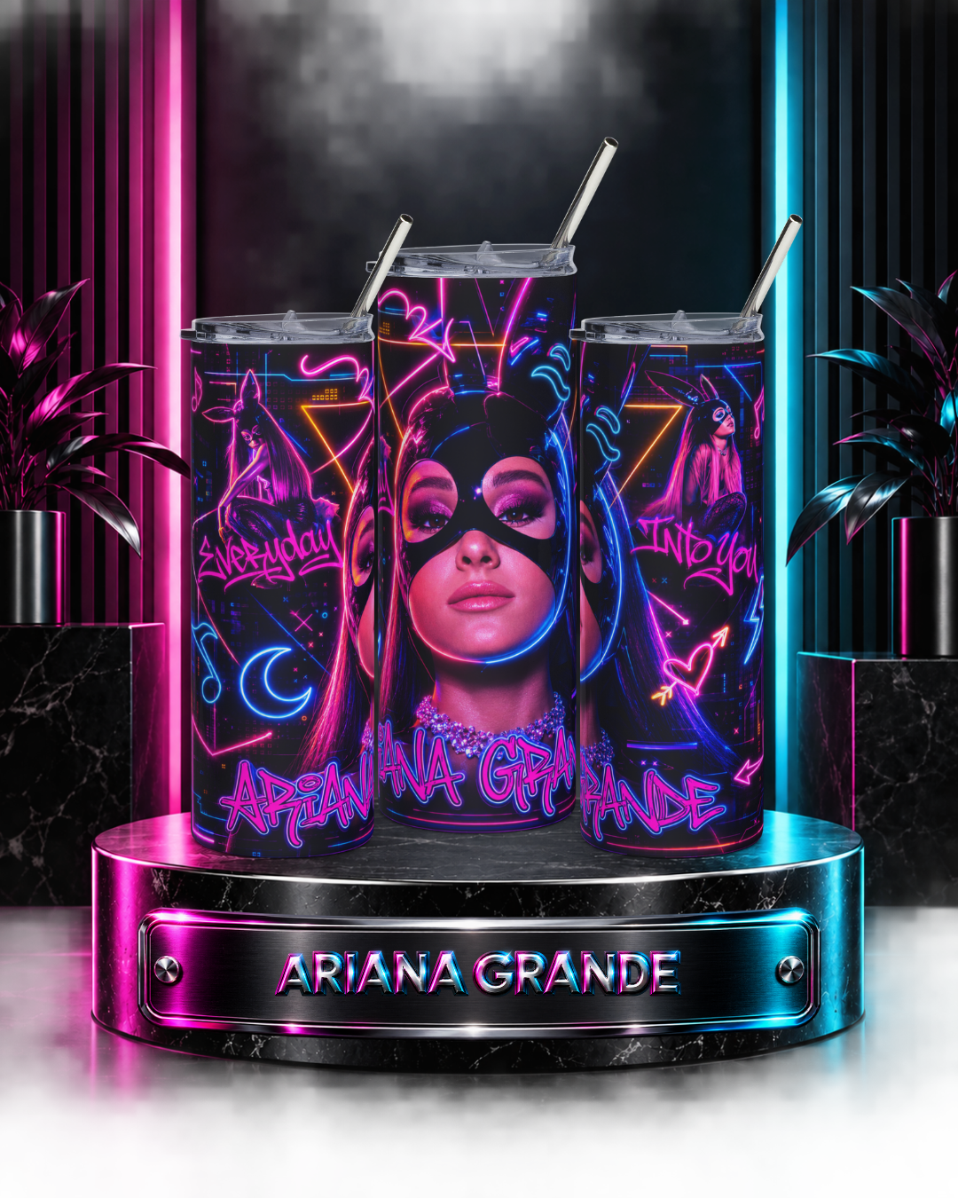 Ariana Grande — Dangerous Woman Neon | 20oz Tumbler