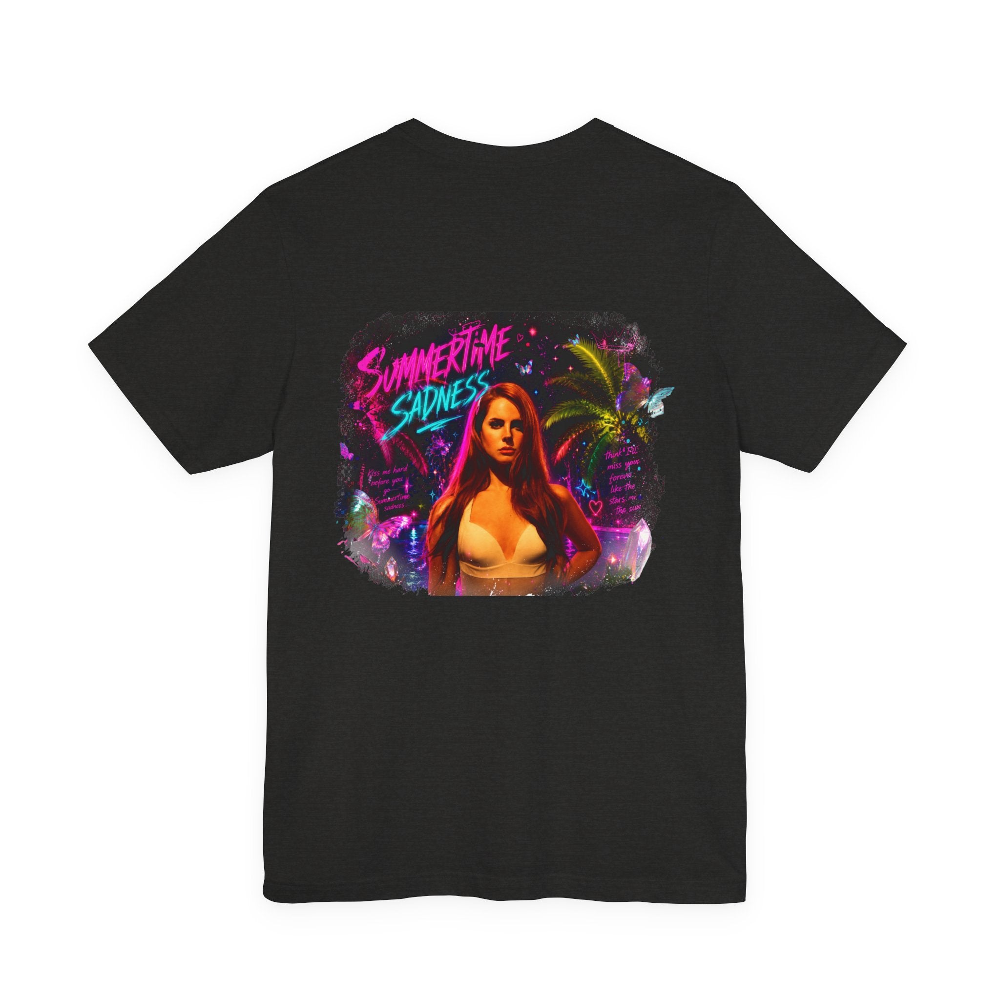 Lana Del Rey — Summertime Sadness Neon Palms T-Shirt