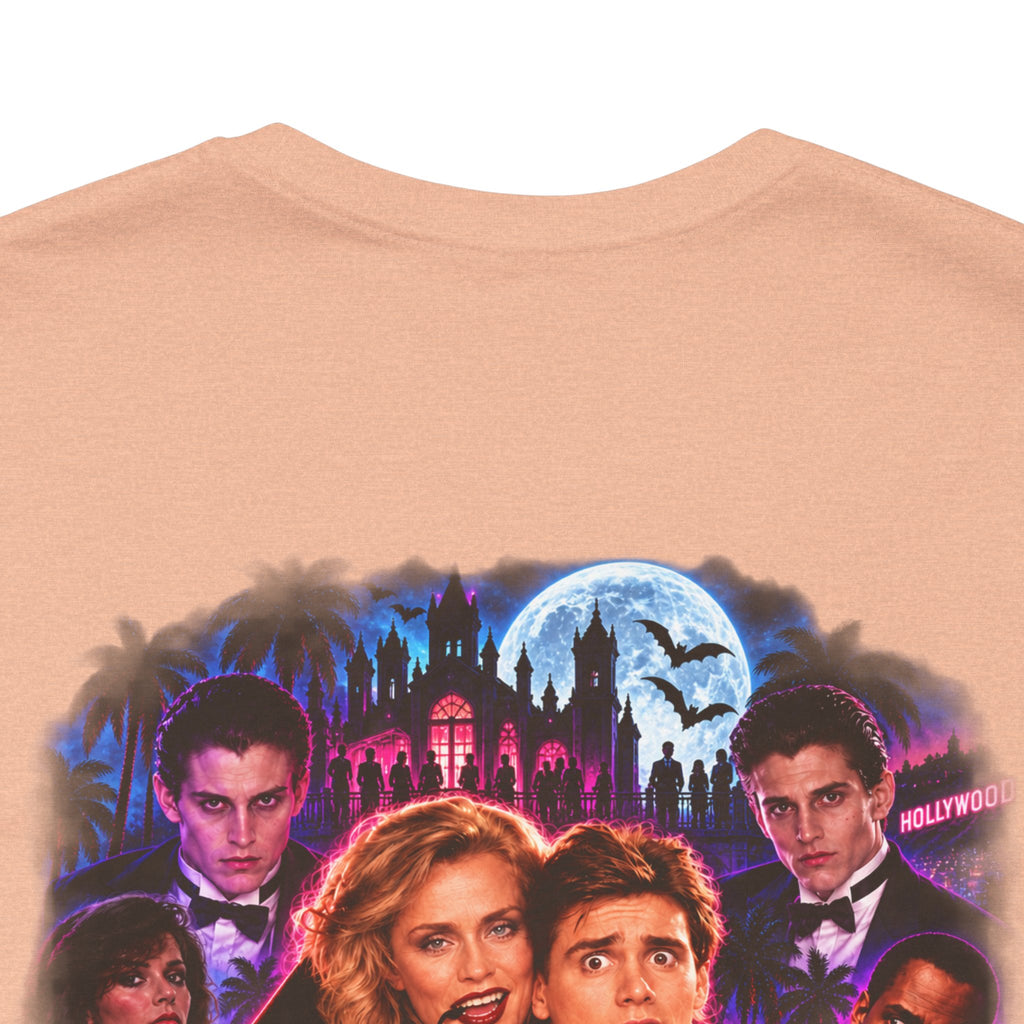 Once Bitten — Neon Fangs & Palm Trees | T-Shirt