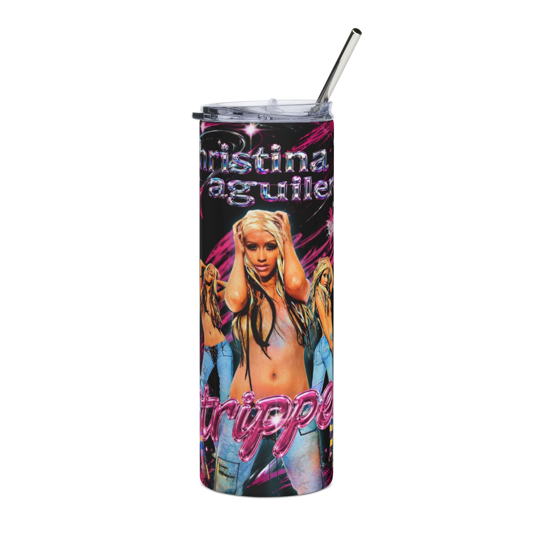 Christina Aguilera — Stripped Y2K 20oz Tumbler