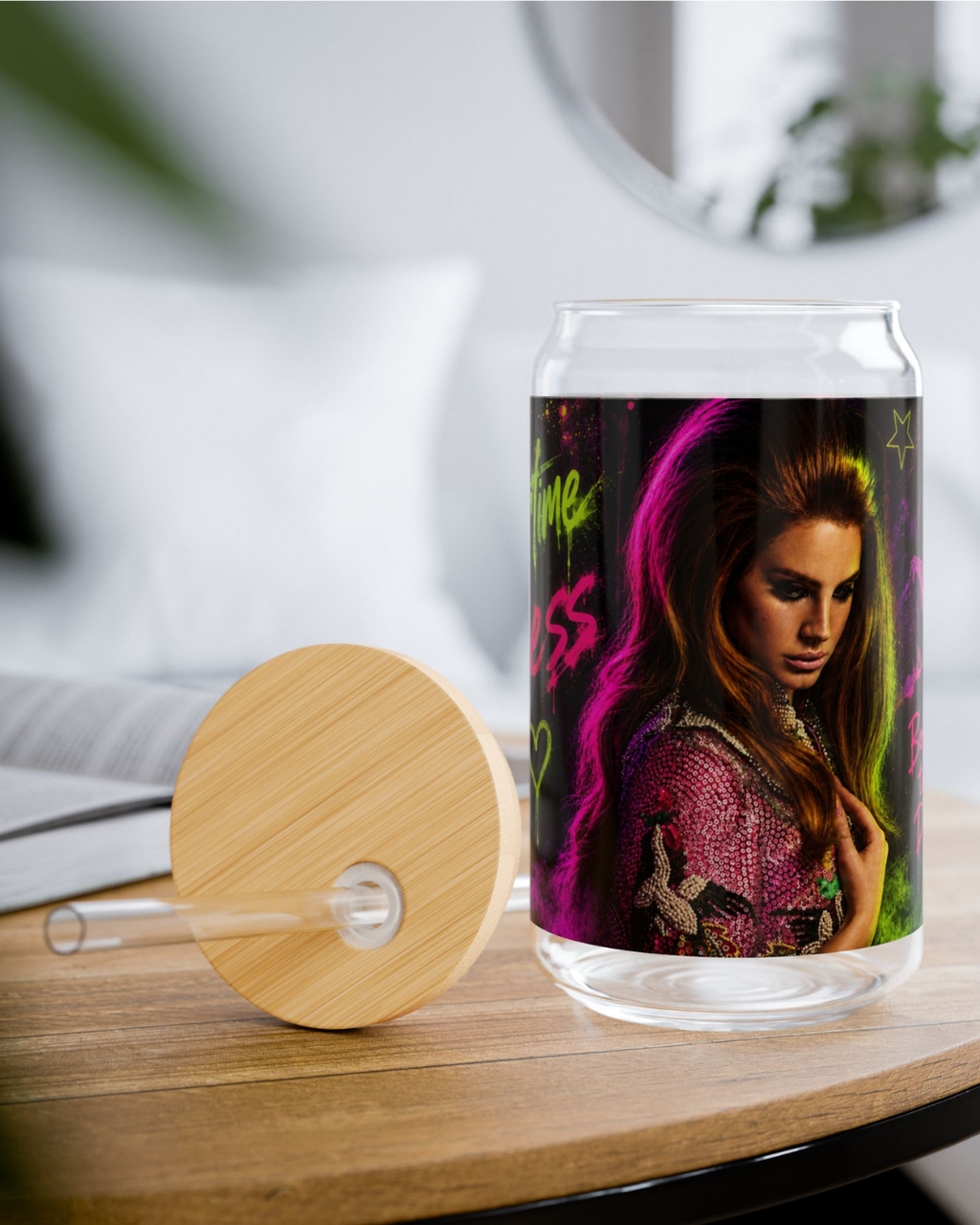 Lana Del Rey — Summertime Sadness Electric Graffiti | 16oz Glass Can