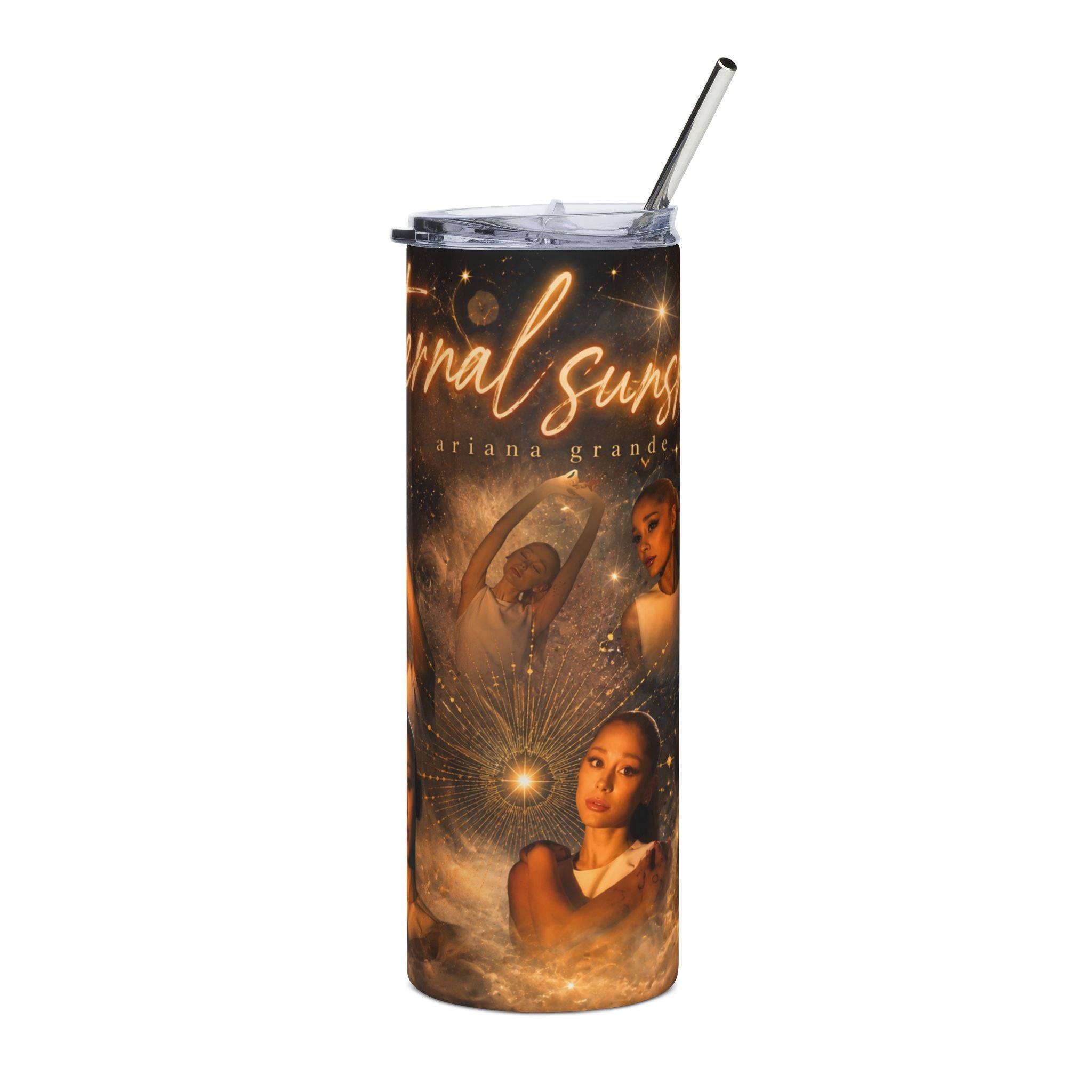Ariana Grande — Gold Eternal Sunshine 20oz Tumbler