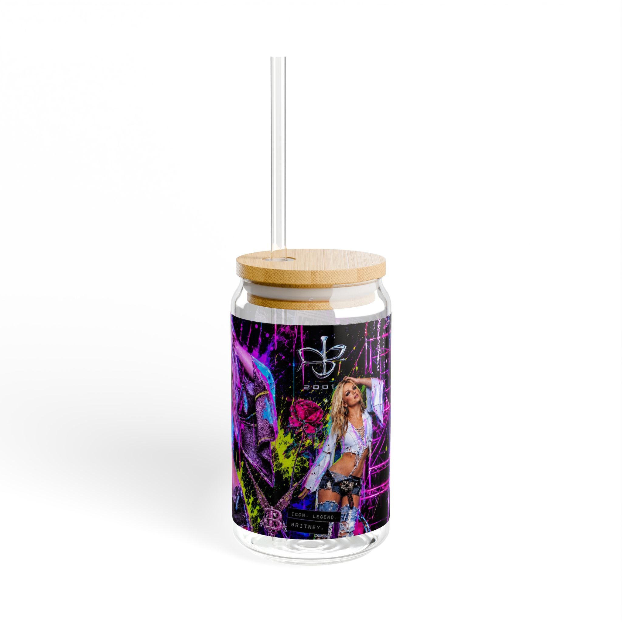 Britney Spears — Neon Rebellion 16oz Glass Can