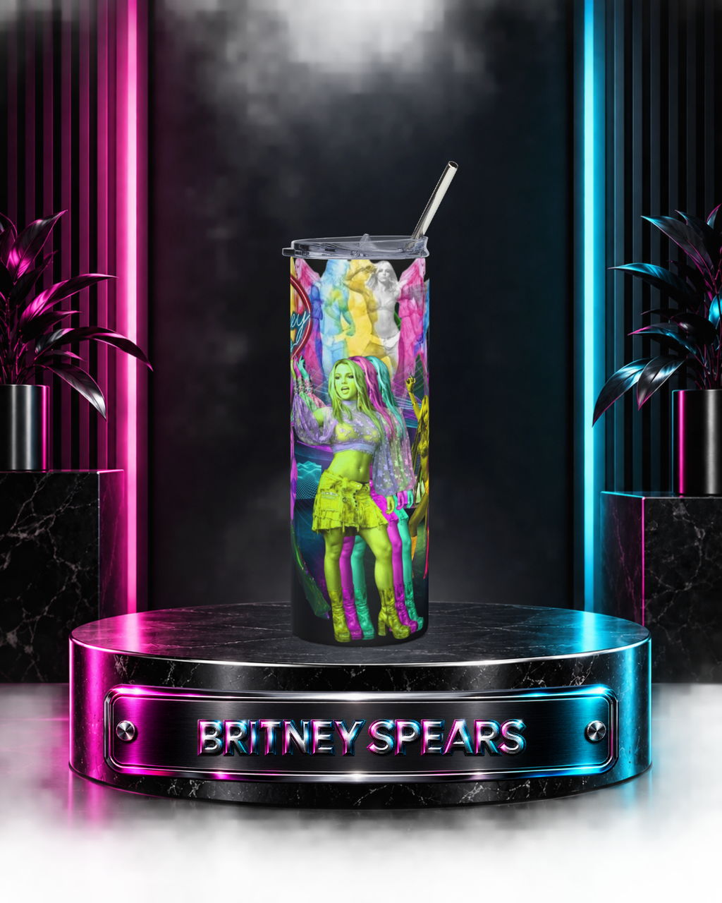 Britney Spears — Neon Club | 20oz Tumbler