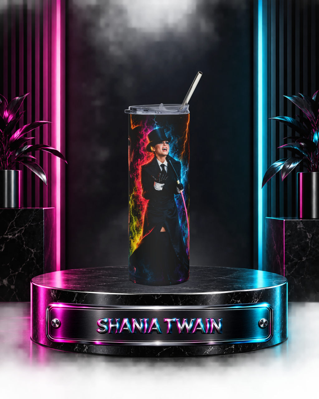 Shania Twain  — I Feel Like A Neon Woman | 20oz Tumbler