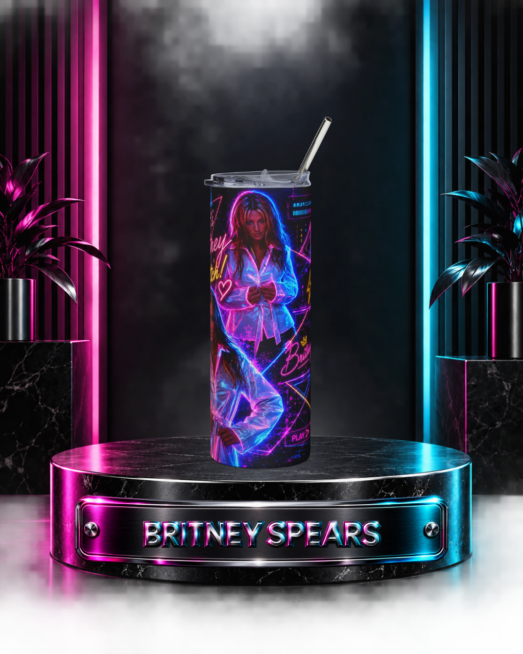 Britney Spears — Live and More Remix | 20oz Tumbler