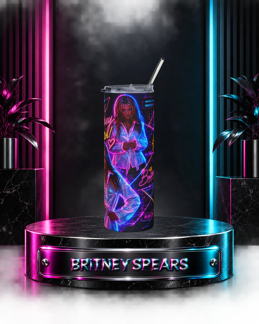 Britney Spears — Live and More Remix | 20oz Tumbler