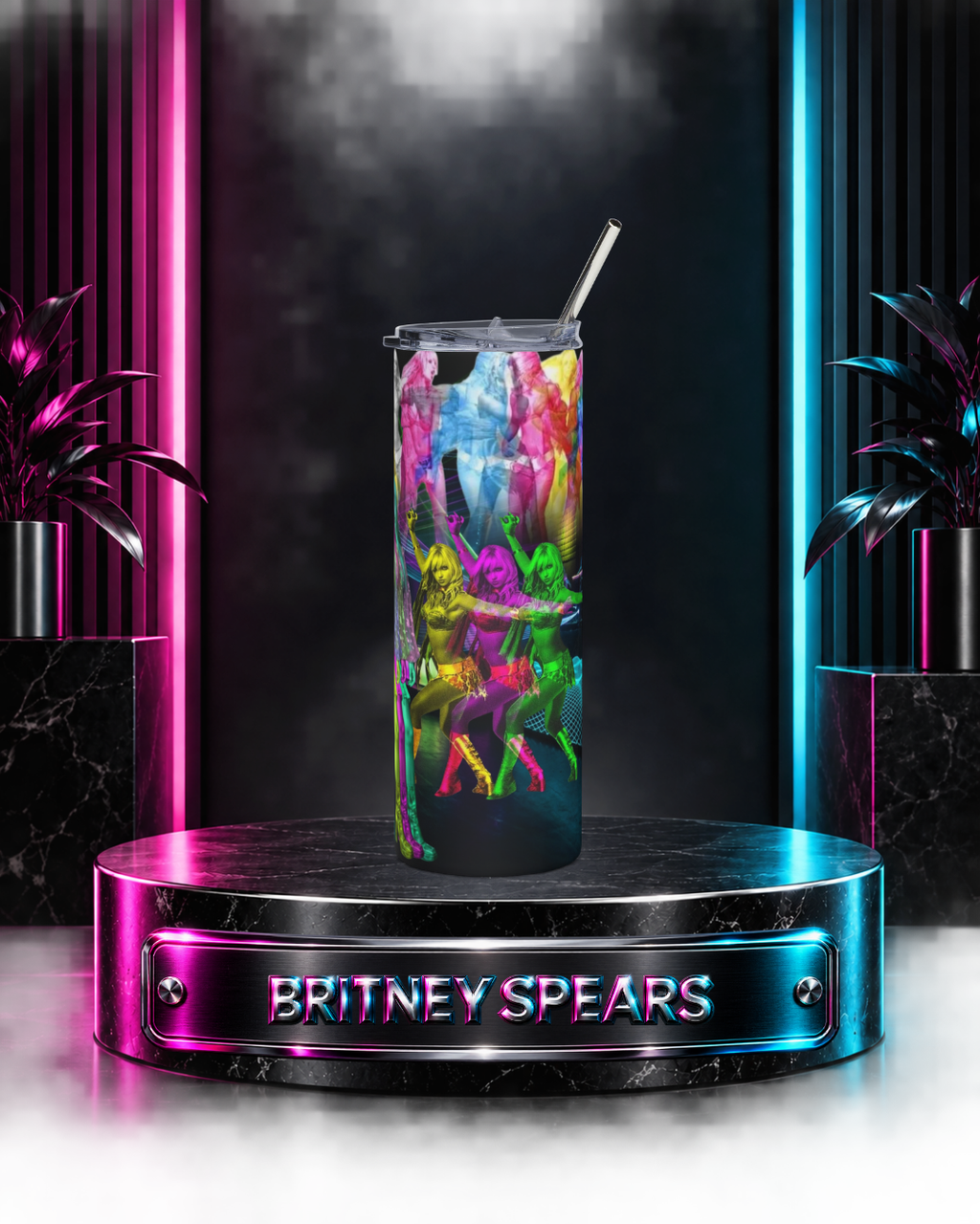 Britney Spears — Neon Club | 20oz Tumbler
