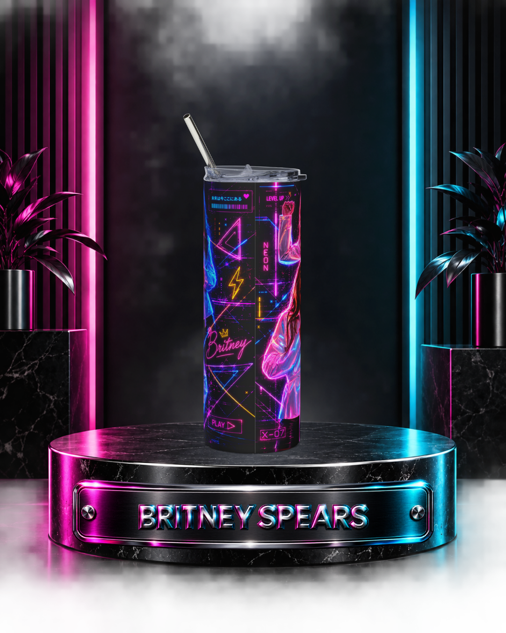 Britney Spears — Live and More Remix | 20oz Tumbler