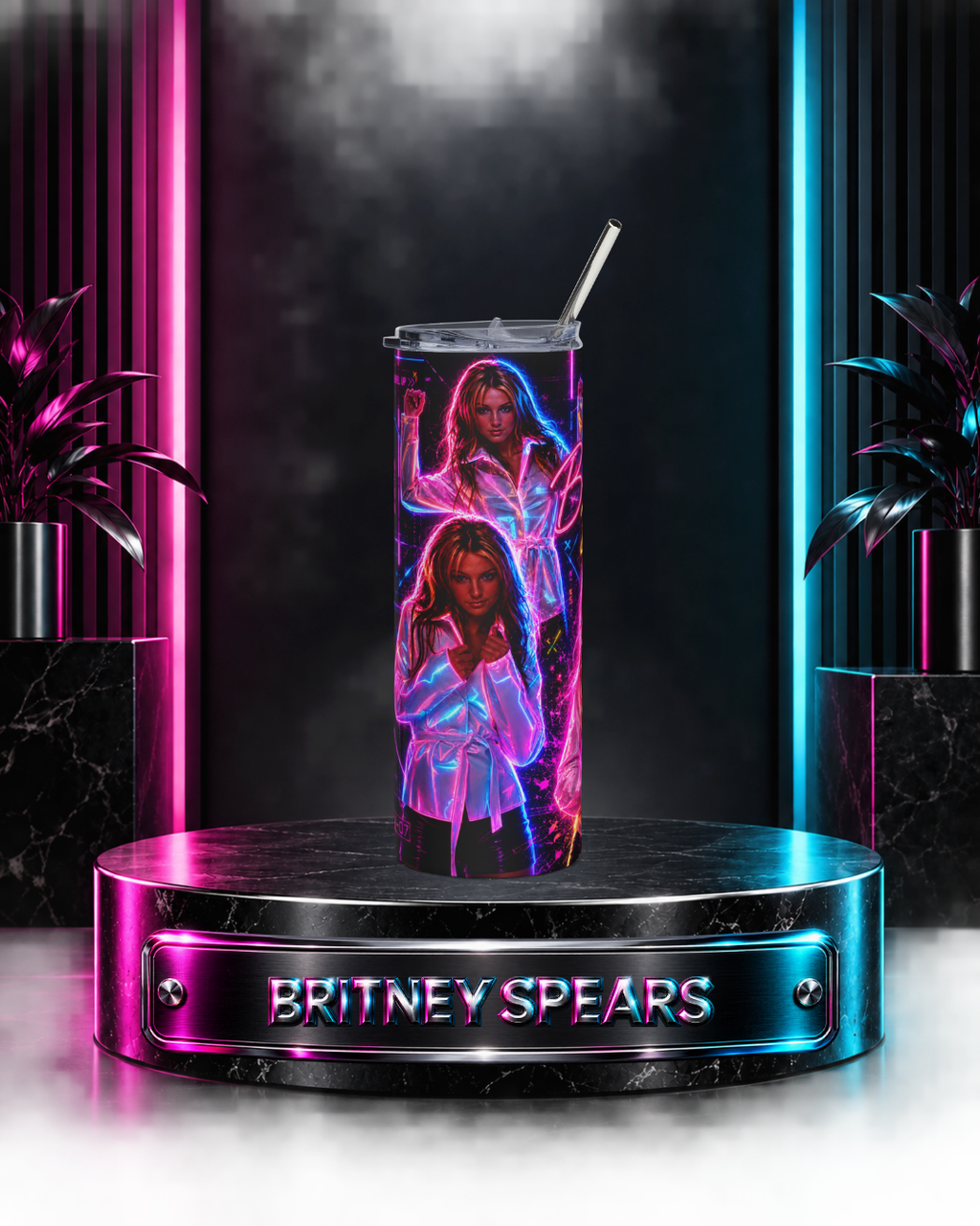 Britney Spears — Live and More Remix | 20oz Tumbler