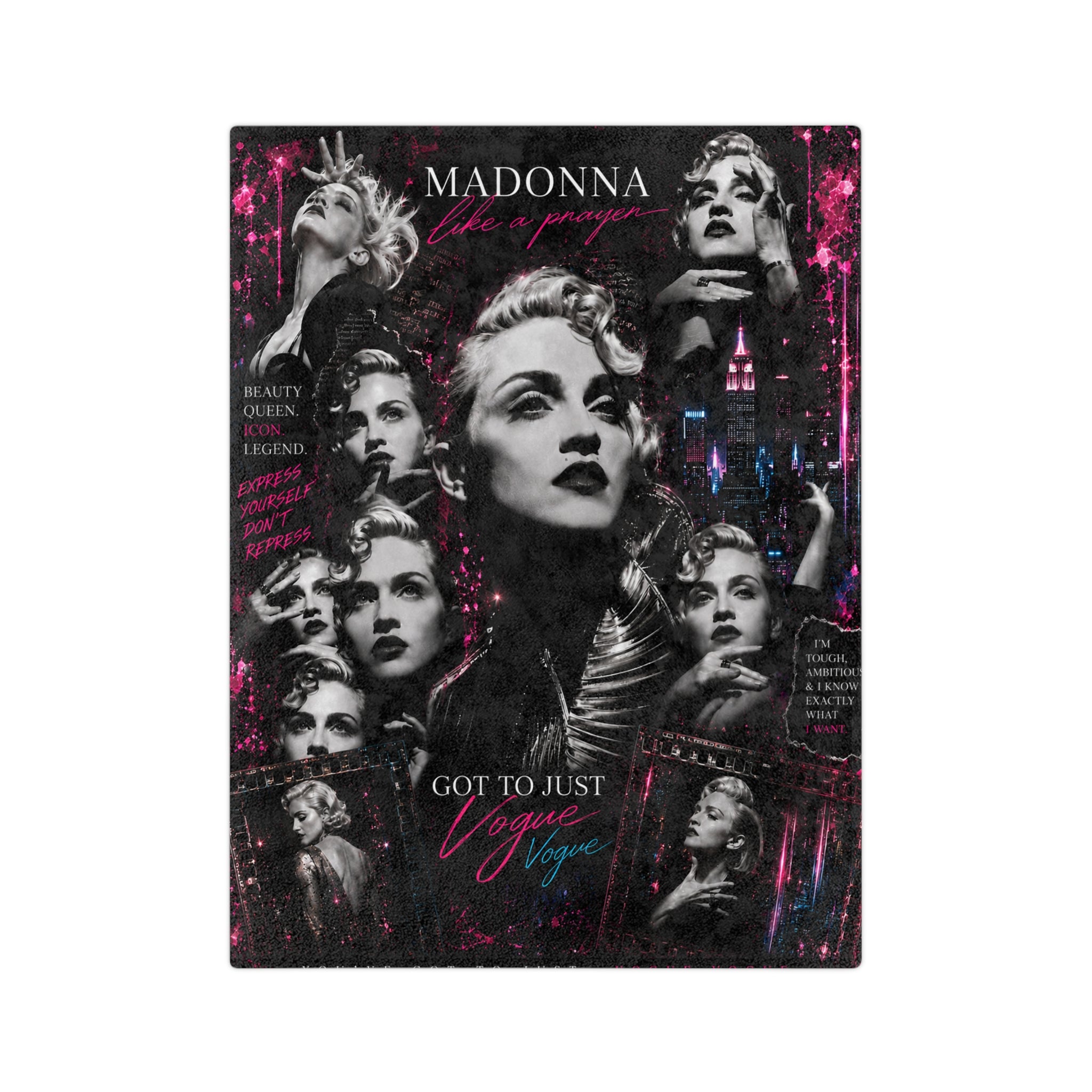 Madonna — Strike a Pose Blanket