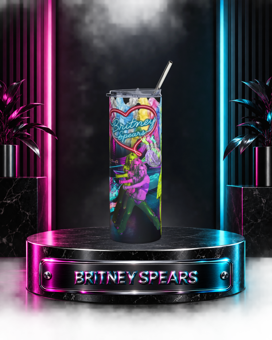 Britney Spears — Neon Club | 20oz Tumbler