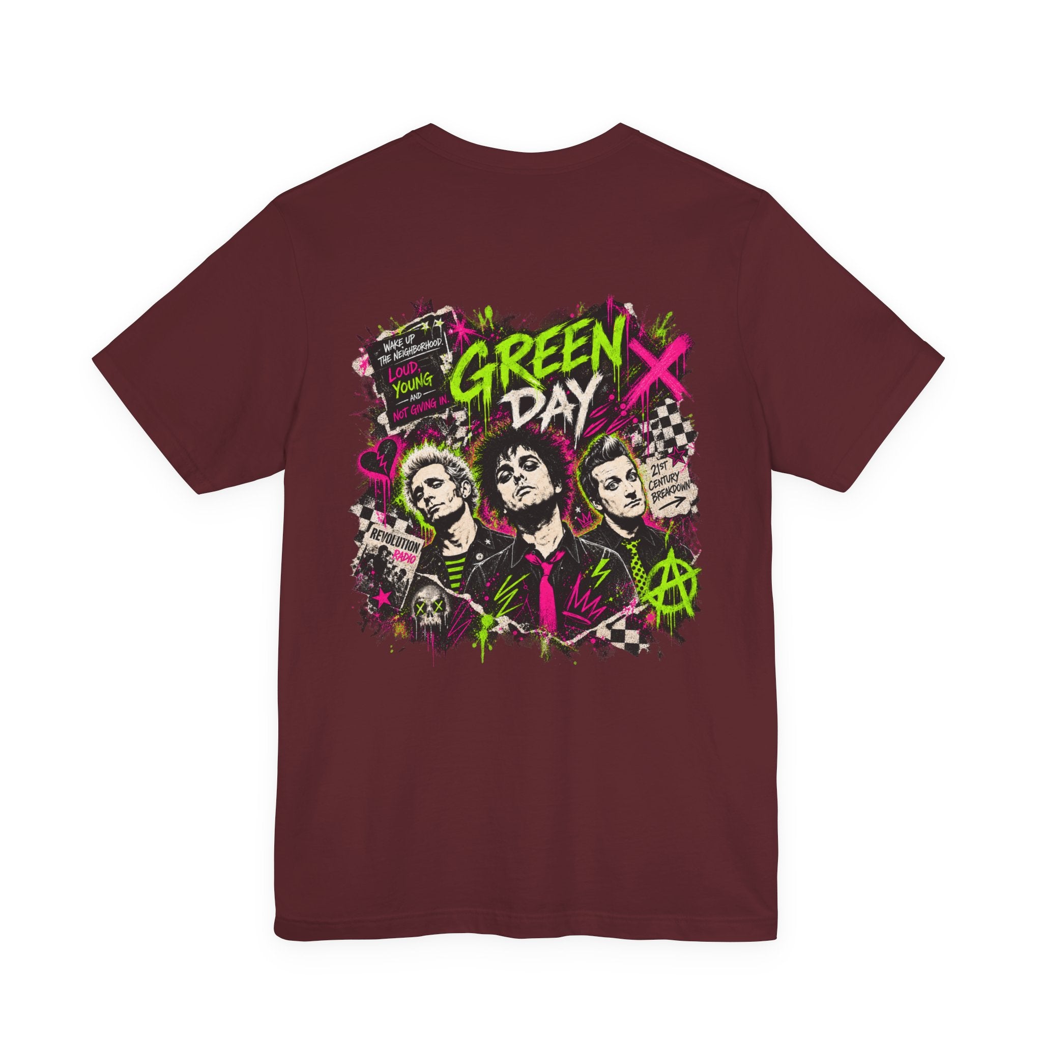 Green Day — Neon Creeps T-Shirt
