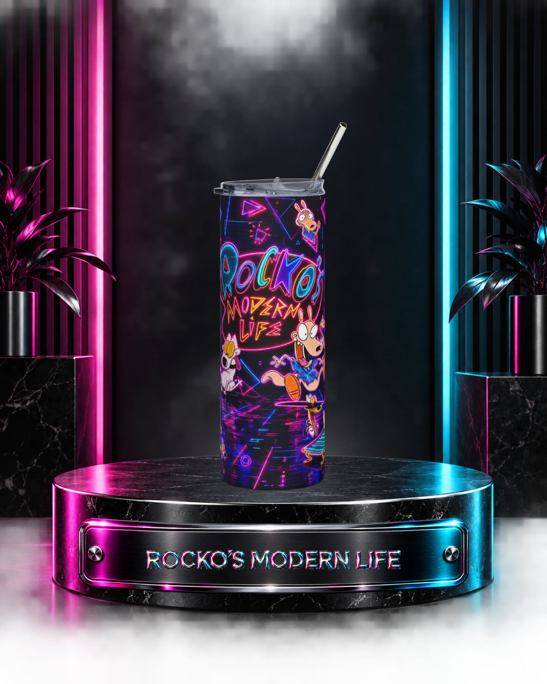 Rocko's Modern Life — Rocko's Neon Life | 20oz Tumbler