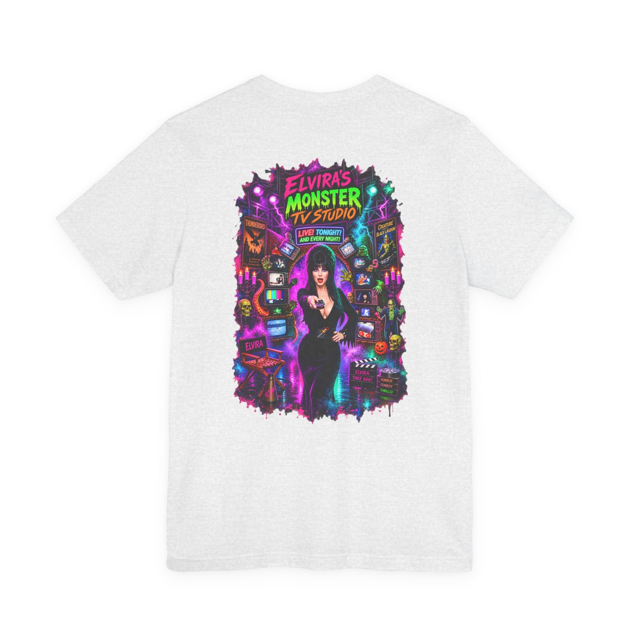 Elvira — Monster TV Studio T-Shirt