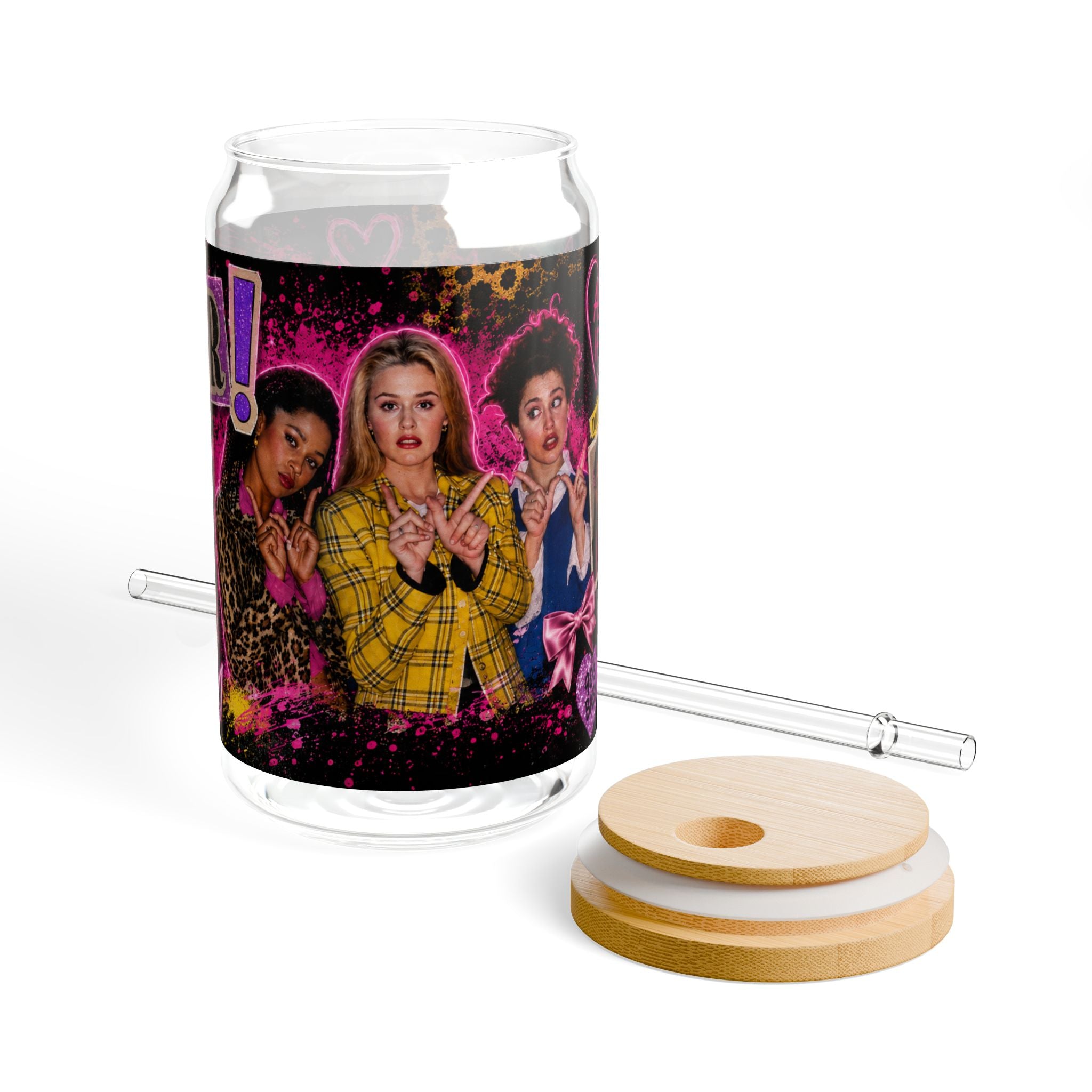 Clueless — School Picture Day 16oz Glass Can