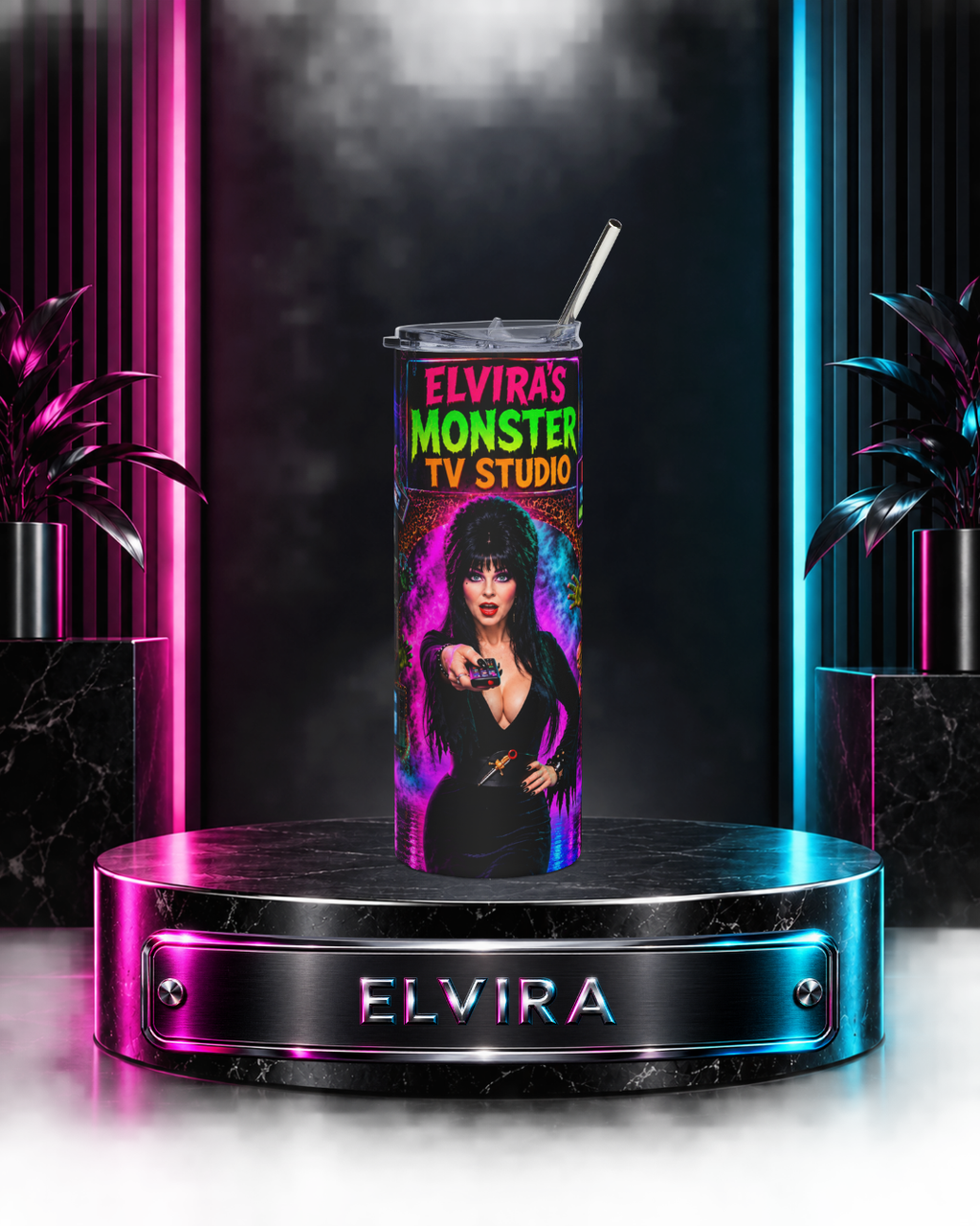 Elvira — Monster TV Studio | 20oz Tumbler