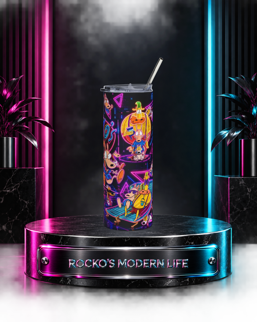 Rocko's Modern Life — Rocko's Neon Life | 20oz Tumbler