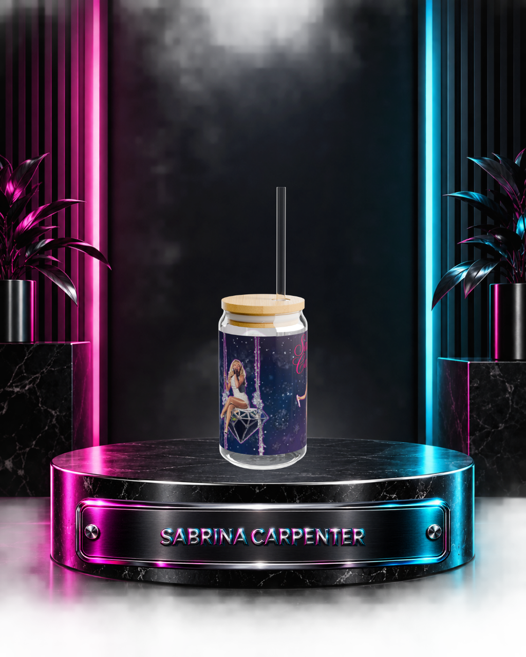 Sabrina Carpenter — Stage Diamond | 16oz Glass Can