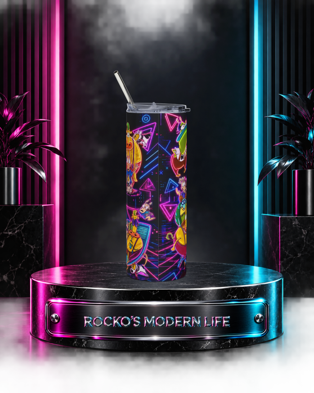 Rocko's Modern Life — Rocko's Neon Life | 20oz Tumbler