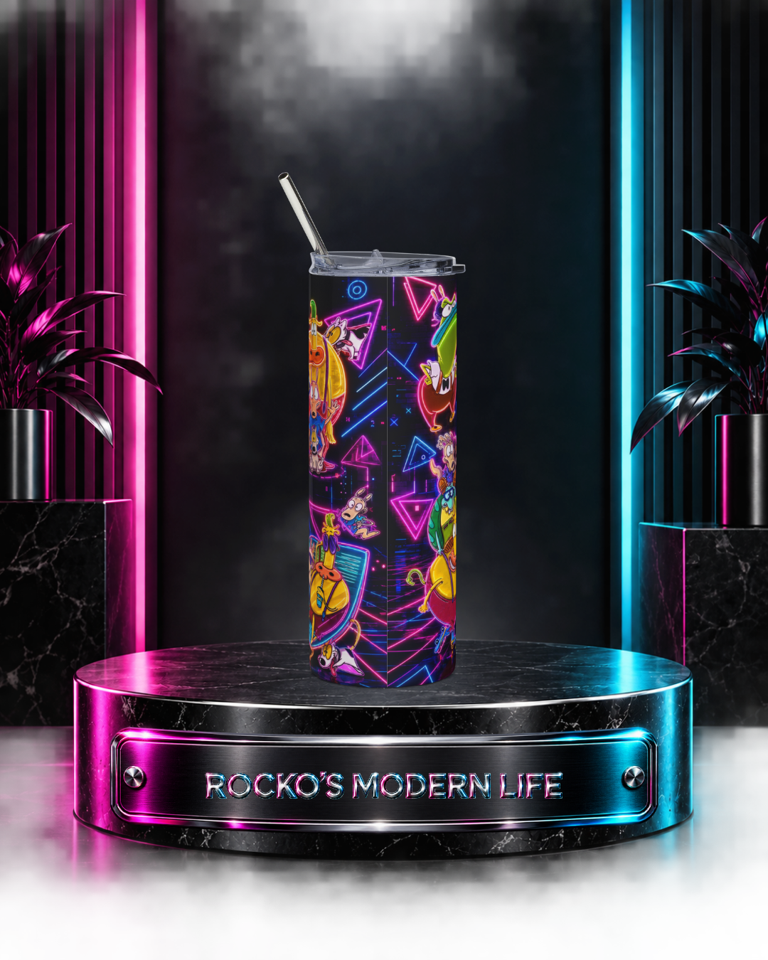 Rocko's Modern Life — Rocko's Neon Life | 20oz Tumbler
