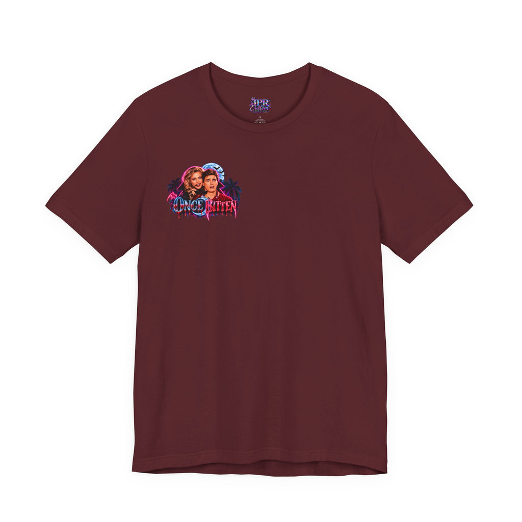 Once Bitten — Neon Fangs & Palm Trees | T-Shirt