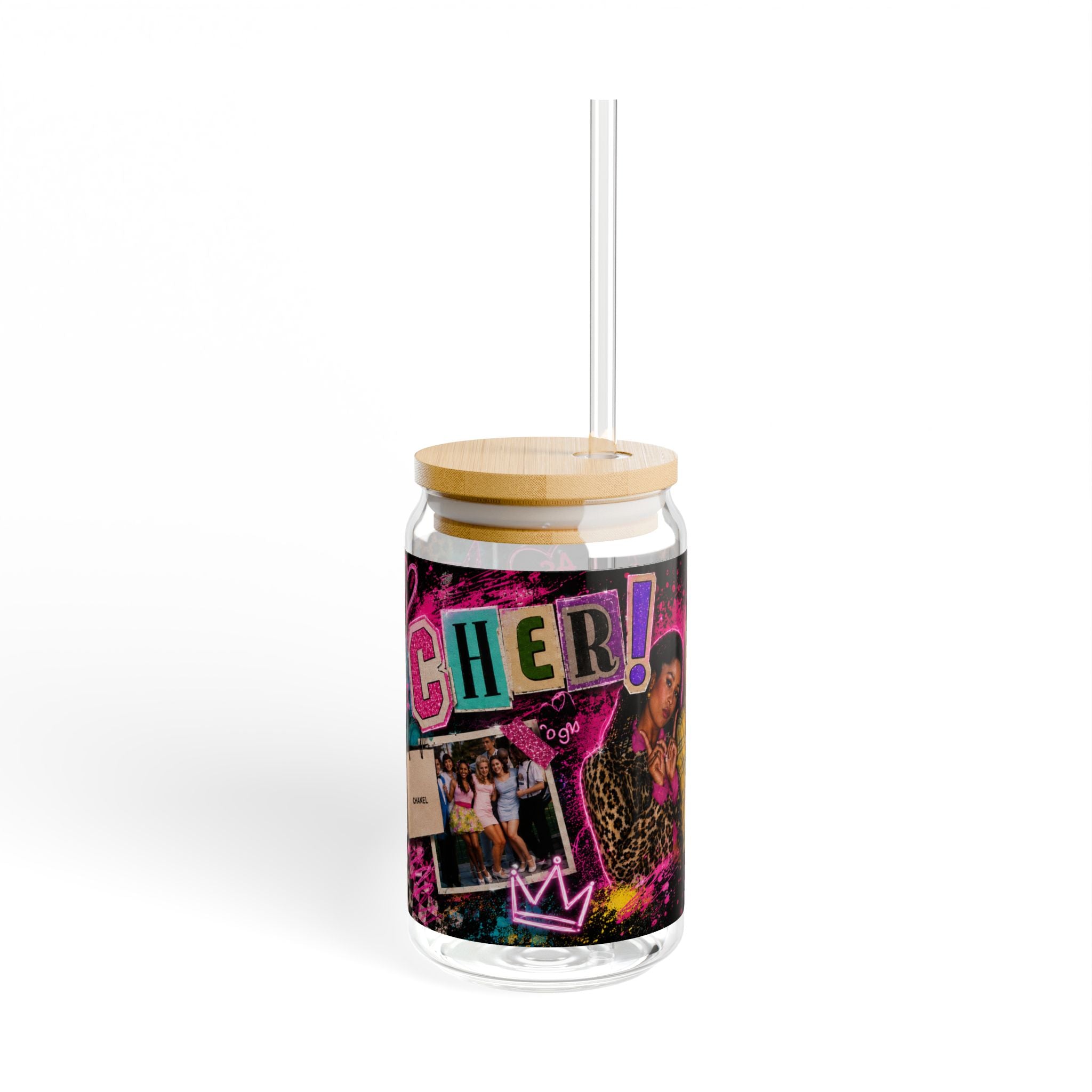 Clueless — School Picture Day 16oz Glass Can