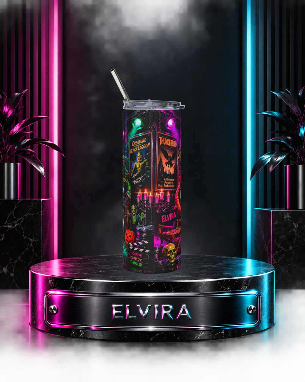 Elvira — Monster TV Studio | 20oz Tumbler