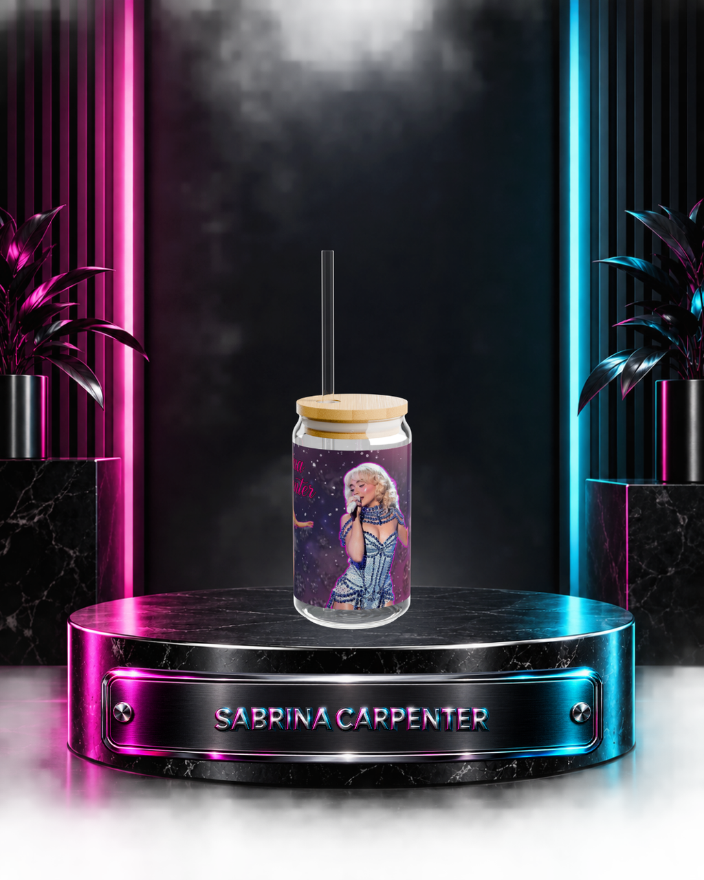 Sabrina Carpenter — Stage Diamond | 16oz Glass Can
