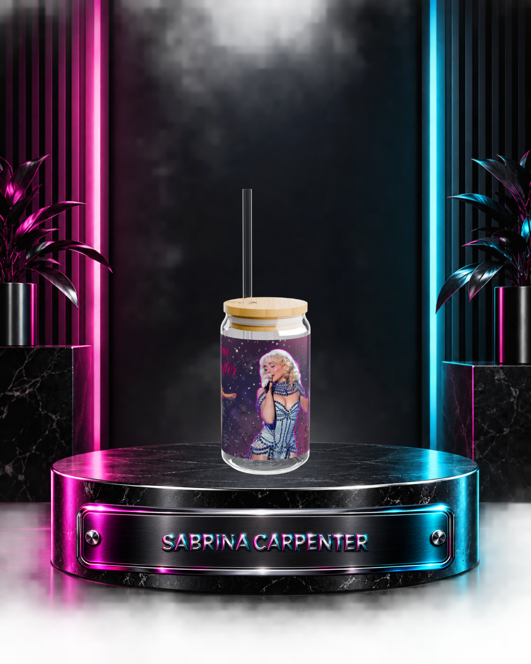 Sabrina Carpenter — Stage Diamond | 16oz Glass Can