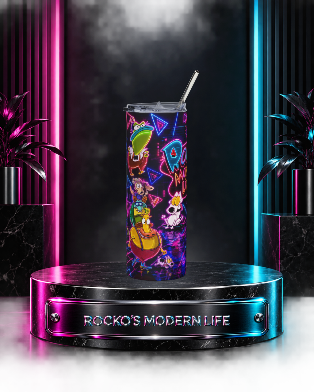 Rocko's Modern Life — Rocko's Neon Life | 20oz Tumbler