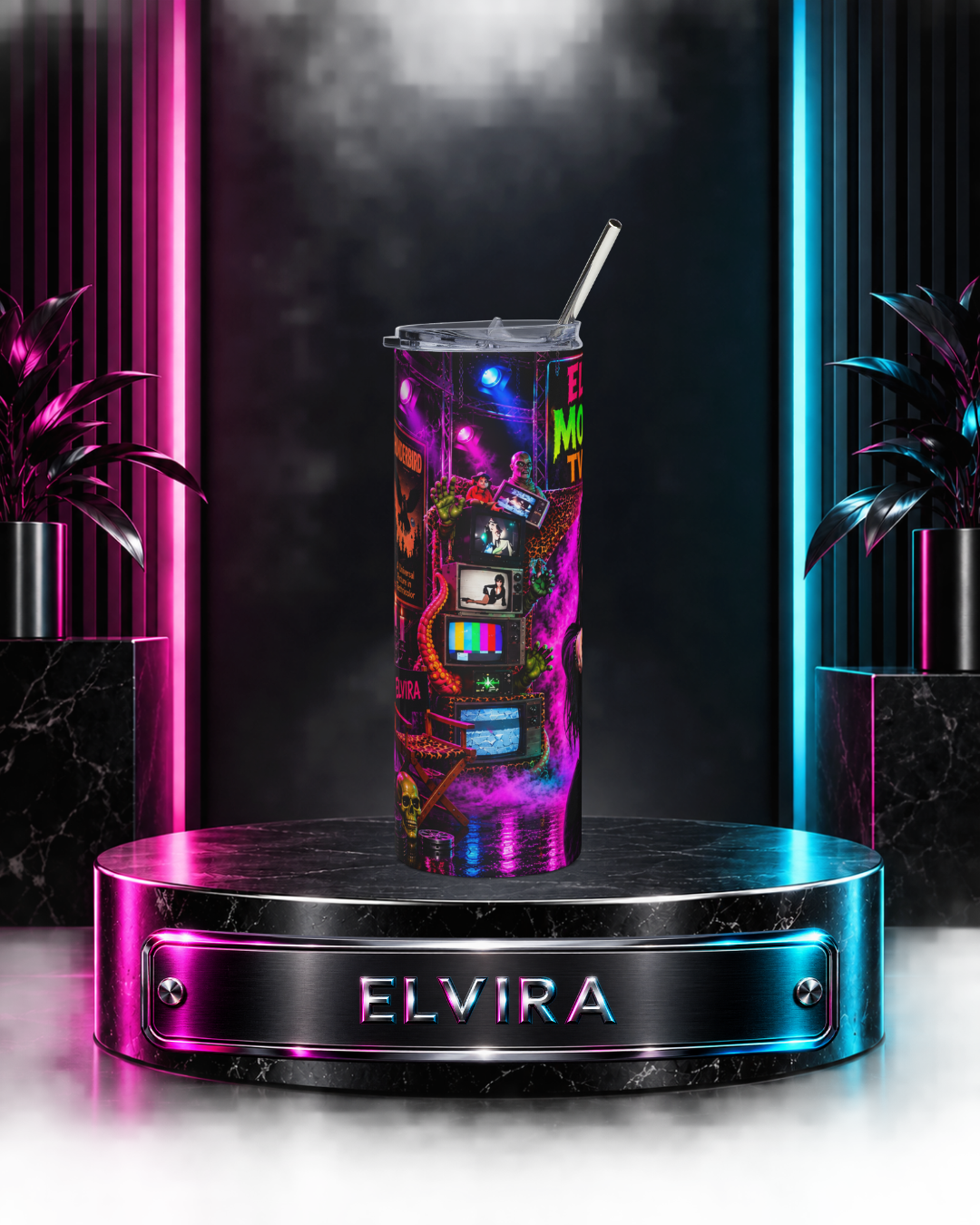 Elvira — Monster TV Studio | 20oz Tumbler