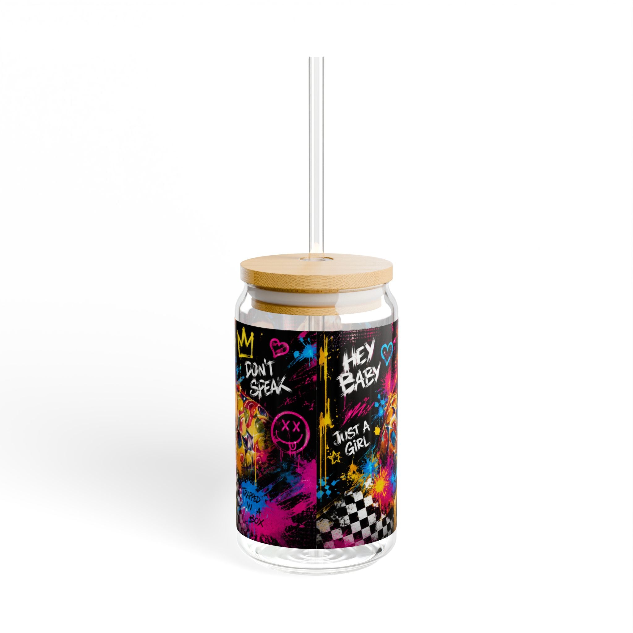 No Doubt — Just A Girl In Technicolor 16oz Glass Can