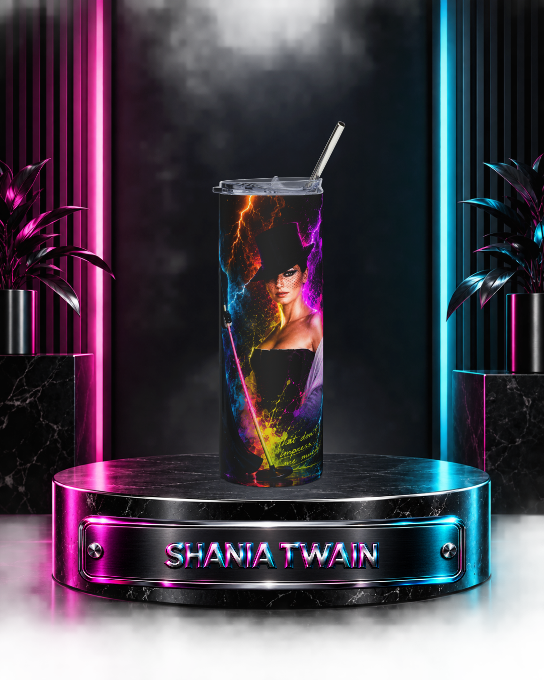 Shania Twain  — I Feel Like A Neon Woman | 20oz Tumbler