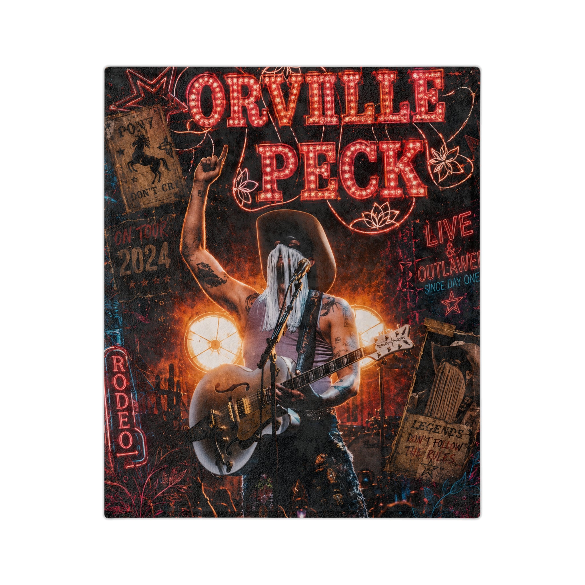 Orville Peck — Live & Outlawed Blanket