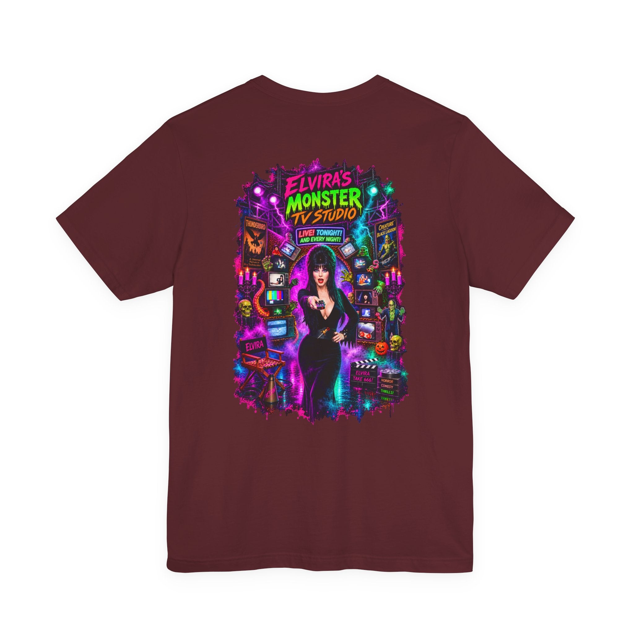 Elvira — Monster TV Studio T-Shirt