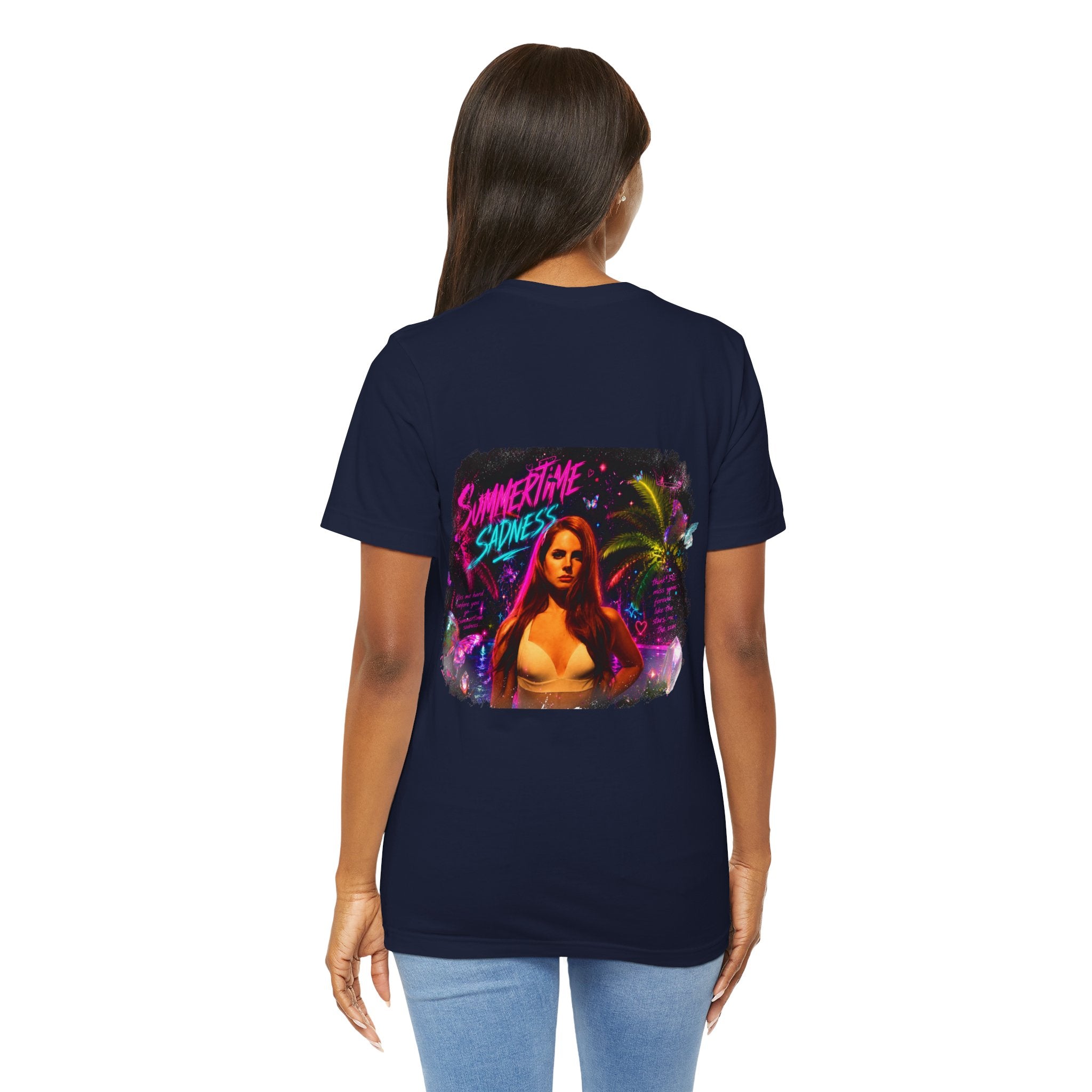 Lana Del Rey — Summertime Sadness Neon Palms T-Shirt