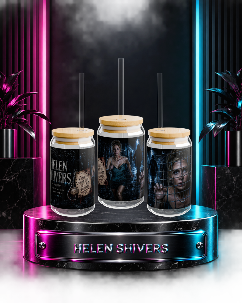 Helen Shivers — No Escape | 16oz Glass Can