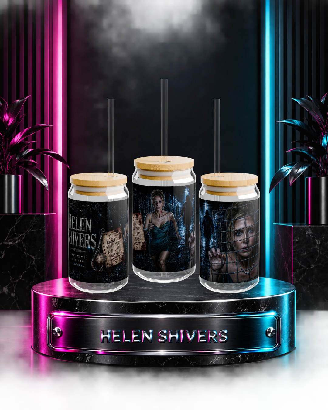 Helen Shivers — No Escape | 16oz Glass Can