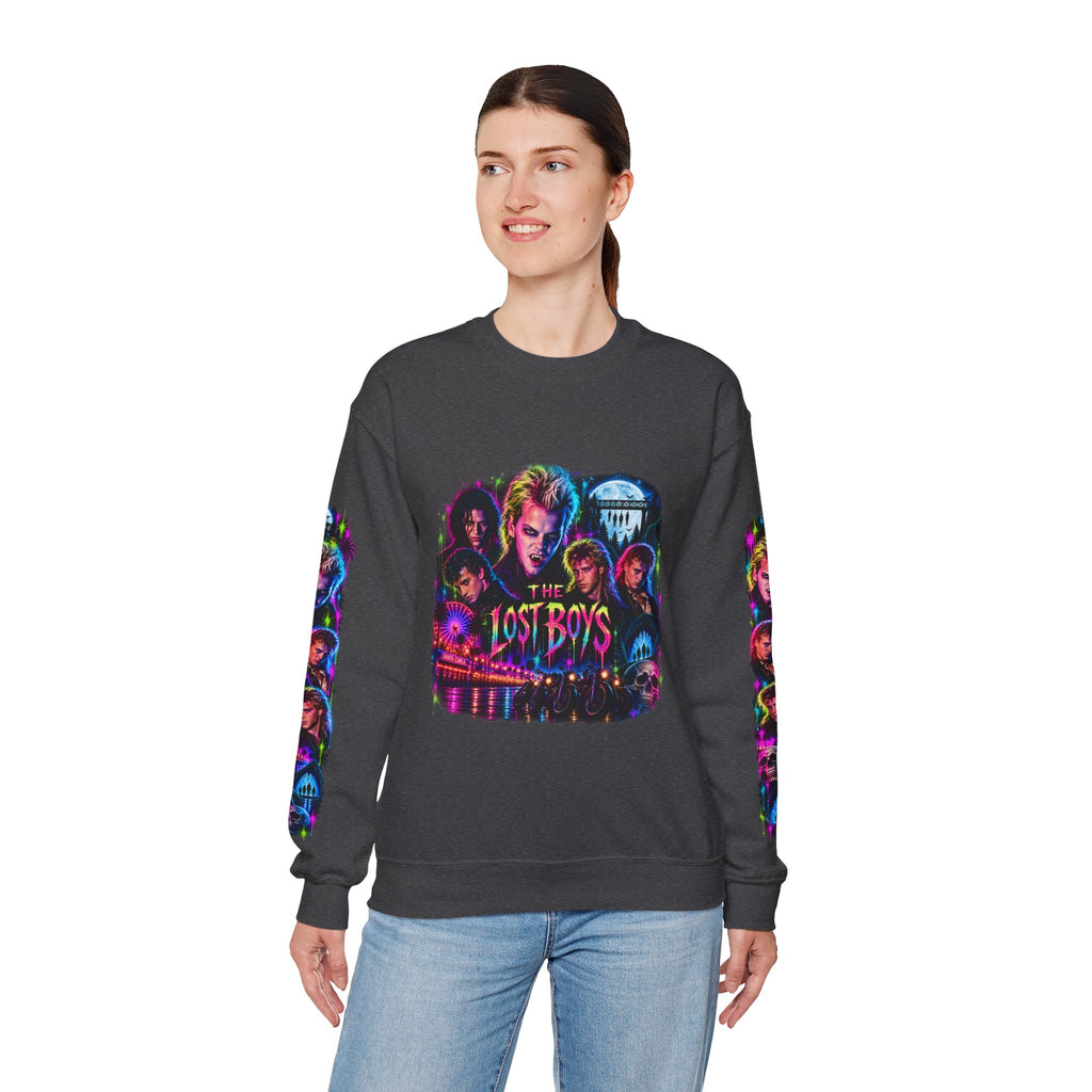 The Lost Boys — Neon Fangs & Leather | Sweatshirt